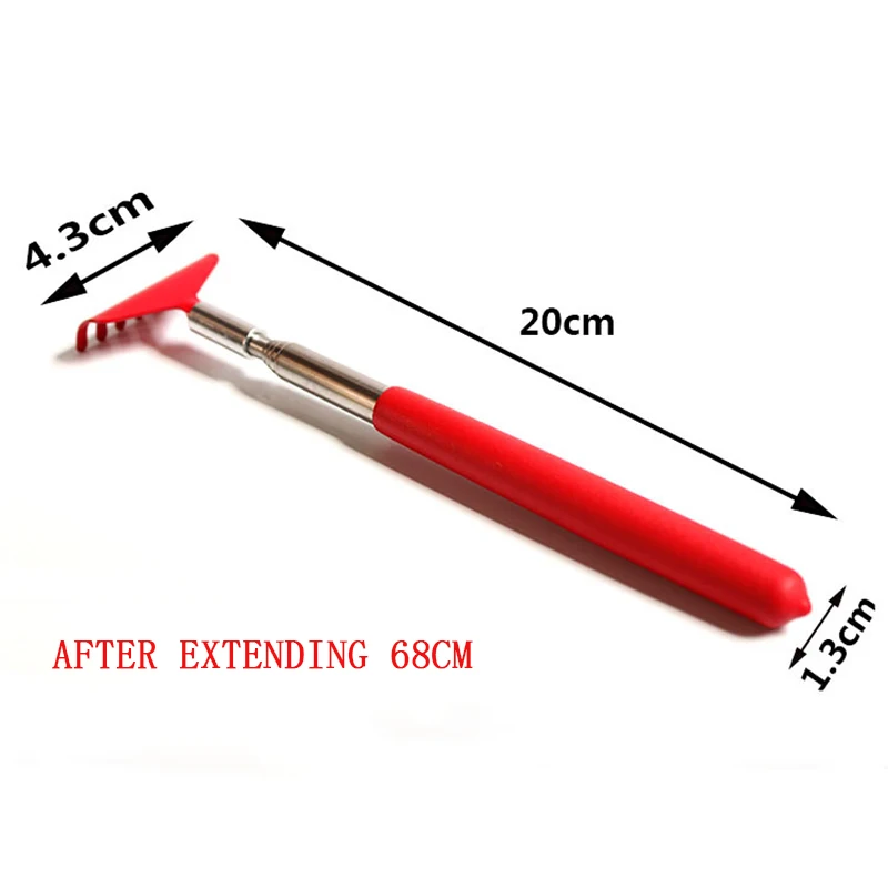 Backscratcher Hackle массажер практичный удобный нержавеющая ручка клип назад Scratcher