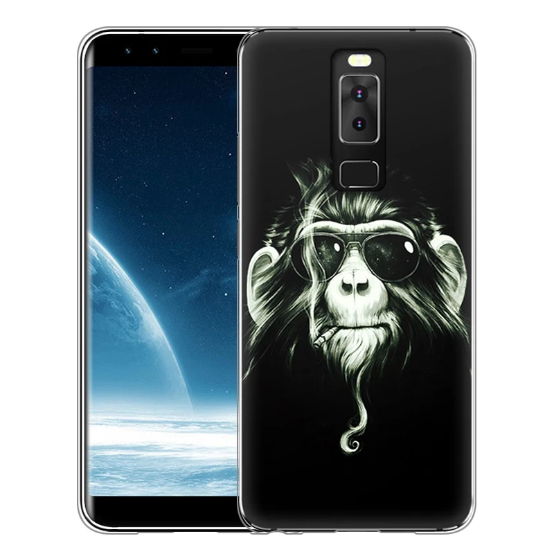 Милый мультяшный чехол для телефона EiiMoo Leagoo S8 5 72 дюйма Роскошные 3D рельефные