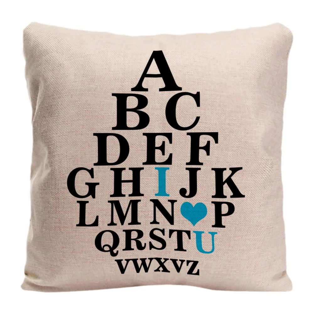 Креативная Подушка с надписью декоративная подушка для дивана и автомобиля