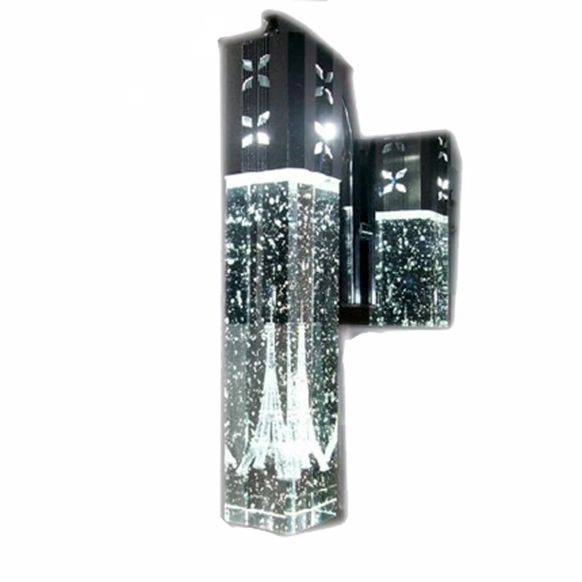 Новинка 2019 настенный светильник с кристаллами в форме пузырьков американский