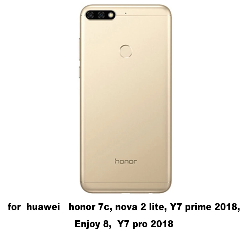 YUETUO, жесткий чехол на заднюю панель телефона, чехол, чехол для huawei honor 7c pro nova 2 lite y7 prime y7 pro 7 c аксессуары
