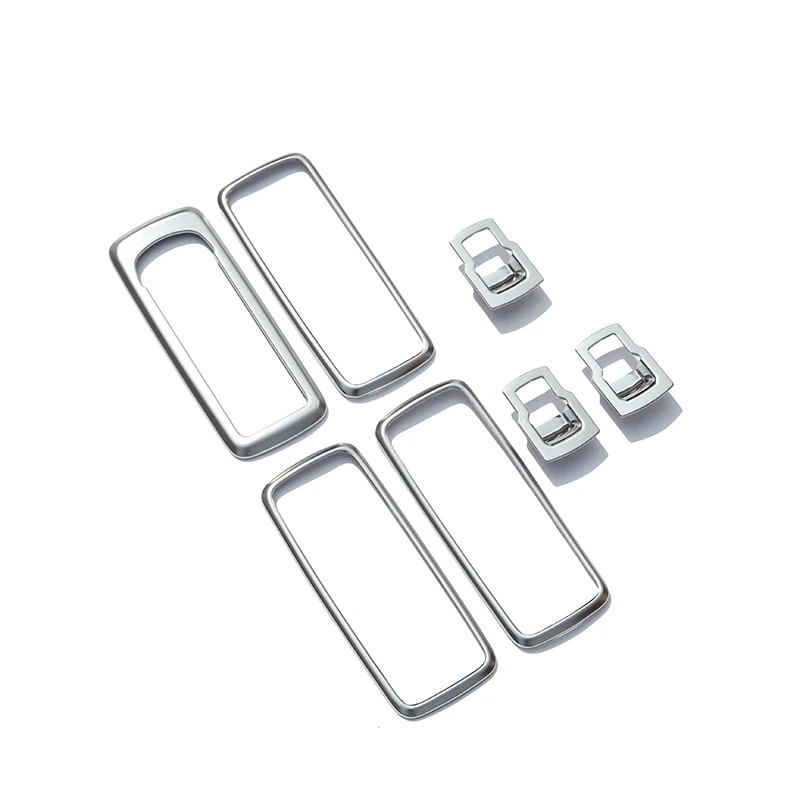 

Хромированный переключатель на дверь и окно автомобиля, кнопка подъема, крышка, отделка рамы для Land Rover Discovery 4 LR4 Range Rover Sport L320, аксессуары