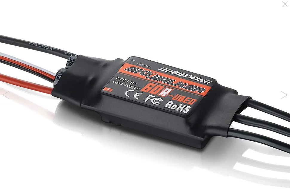 Hobbywing Skywalker12A 15A 20A 30A 40A 50A 60A 80A ESC Speed Controler With UBEC For RC FPV Quadcopter Airplanes Helicopter | Игрушки и