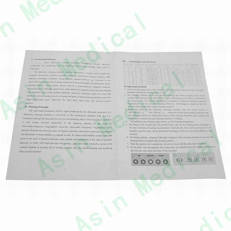 Dental Digital Ultrasonic Handpiece loupes Cleaner 5L | Tooth whitening products