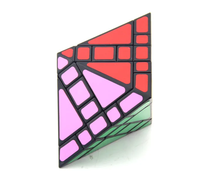 Black WitEden Octahedral mixup I Plus Cube Black speed cubing для коллекционеров Рождественский подарок Brithday Cubexyz - Цвет: Black