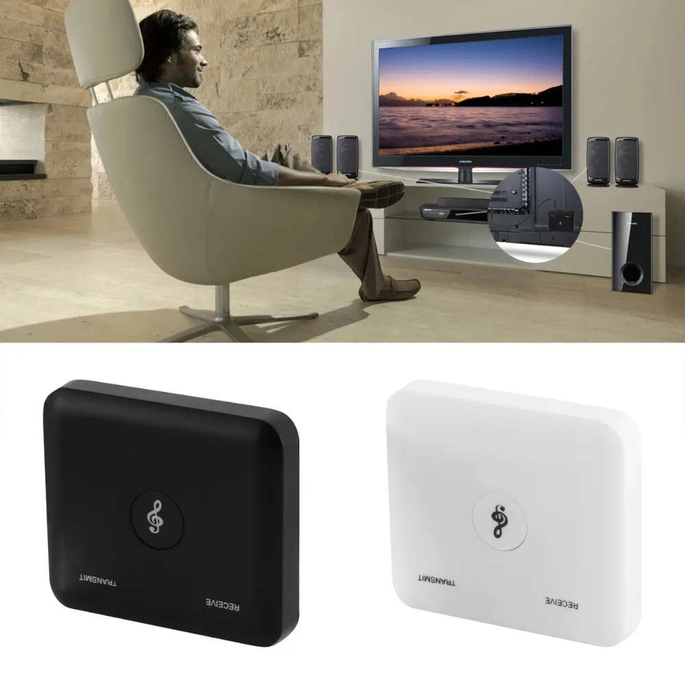 2 в 1 Bluetooth передатчик и приемник A2DP домашний ТВ Стерео 3,5 мм Порт USB зарядное устройство беспроводной аудио адаптер для телефона ПК