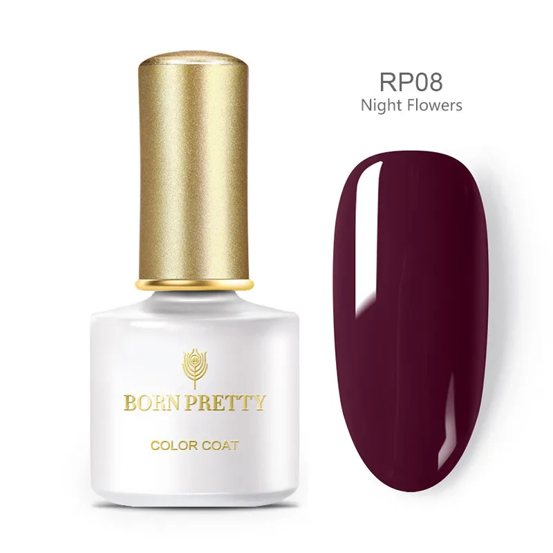 BP-RP08 BORN PRETTY 58 разноцветный Гель-лак для ногтей лак 6 мл Чистый Цвет замочить от УФ светодиодный гель лак Полупостоянный лак дизайн ногтей маникюр - Цвет: BP-RP08