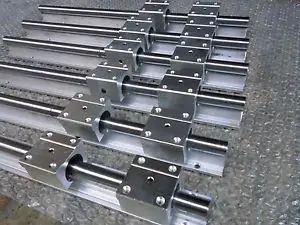

2pcs SBR20 L1100mm rail +4pcs SBR20UU linear block bearing