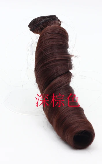 1 шт DIY 1/3 1/4 1/6 BJD кукольные парики 15*100 см высокотемпературная проволока ручной