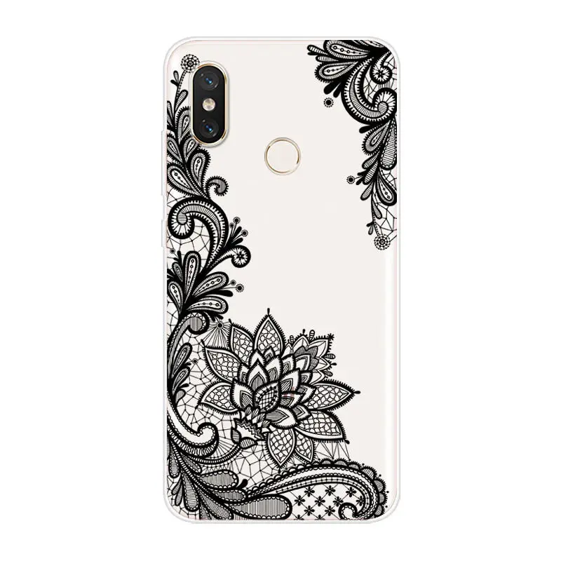 Чехол для Xiaomi Mi 8 чехол Mi8 силиконовая задняя крышка телефона мягкий из ТПУ