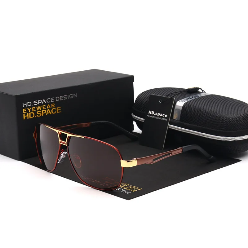 Очки в стиле стимпанк поляризационные мужские солнцезащитные очки Carter солнечные