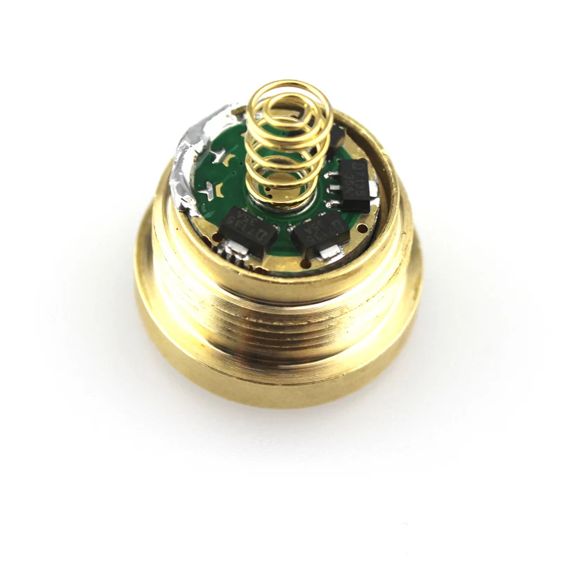 CREE XP L HI V3 1600lm 10x7135 Driver Brass Base LED Drop in для фонарика C8|Портативные осветительные