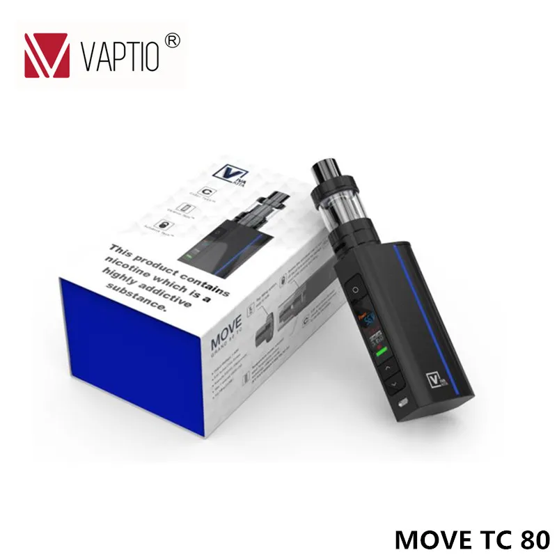 Vape электронная сигарета Vivakita Move Grand Kit 80W Vapor 0 96 &quotцветной экран коробка мод 510
