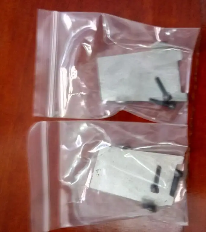 set 1 WLtoys K949 Радиоуправляемый автомобиль обновленные запасные части металлическая передняя и боковая защита - Цвет: set 1