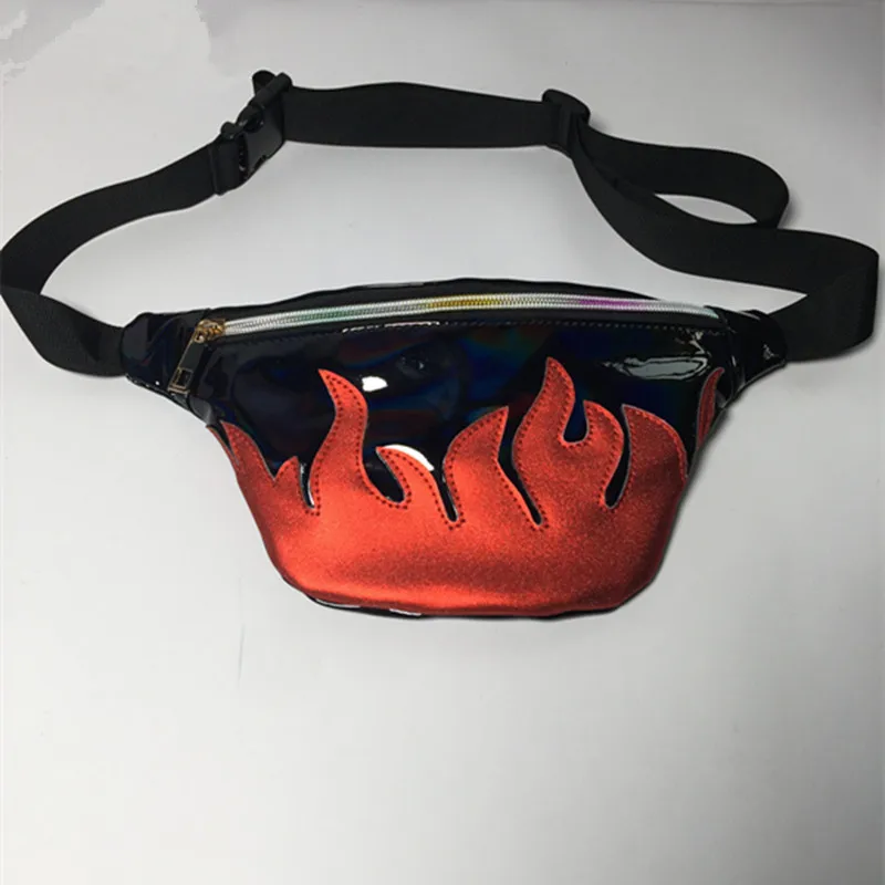 

Travel Fanny Pack Laser Reflective Waist Bag Bananka Waterproof Antitheft Men Women Walking Mountaineering Belly Band Leg Bag
