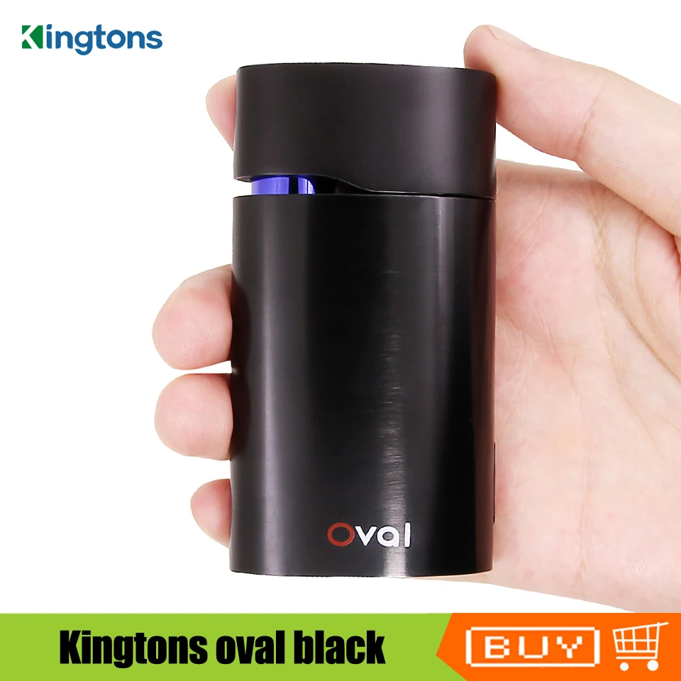 Оригинальный Овальный испаритель Kingtons для сухих трав аккумулятор 1600 мАч