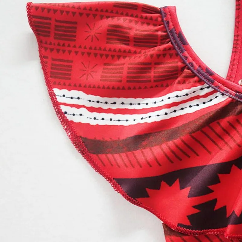 Tonlinker купальник для маленьких девочек с оборками детские купальные костюмы