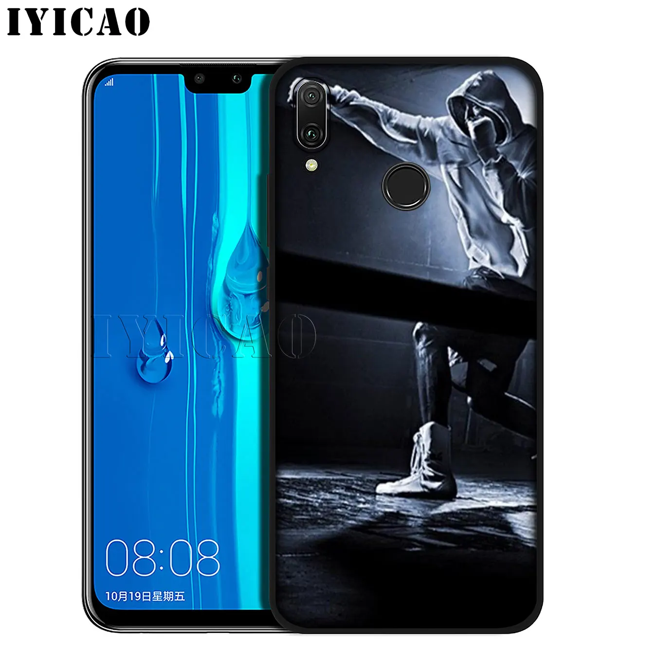 IYICAO Cartoon Boxing Girl Gloves Pattern tpu Soft Case for Huawei Mate 30 20 10 Pro Nova 5I 5T 5 4 4E 3i 3 2i Lite Smart |