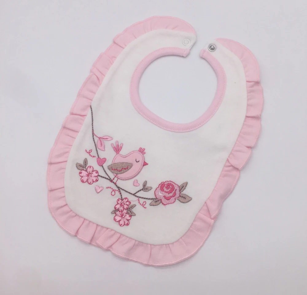 

baby girl princess bibs 14 pieces/ pack , baby cotton bibs