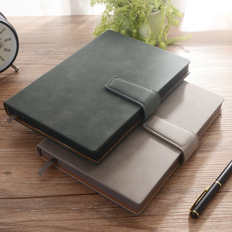 

Business Thickening Notebook Gift Box Set Office A5 Job Record Notebook College Students'simple Reading And Learning Diary