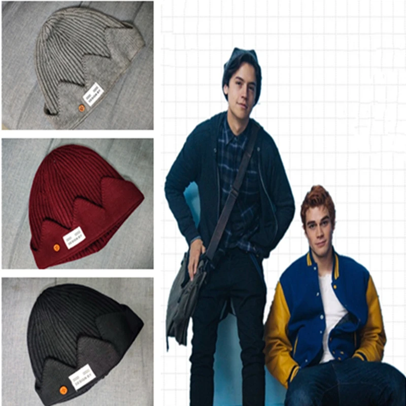 Riverdale Арчи приятелей Эндрюс Jughead Американский колледж Ветер gorras mujer Корона