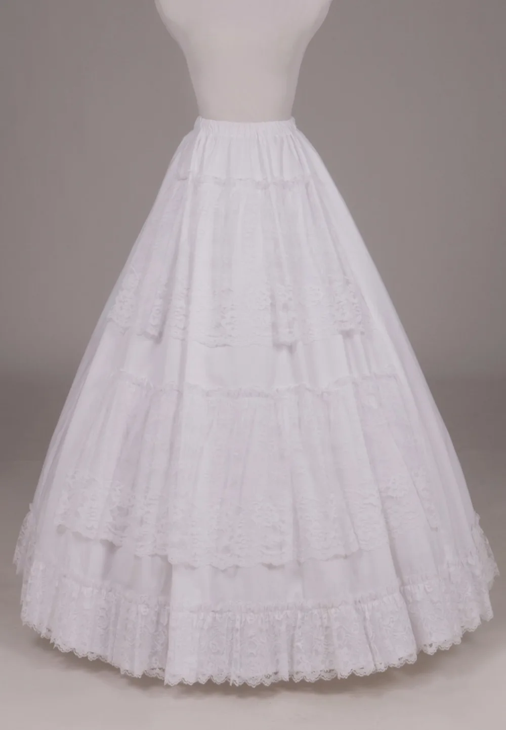 

Vanessa Lacy Cotton Victorian Skirt Victorian French Pleated Gathered Bustle Skirts