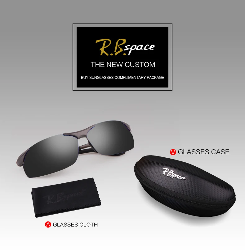 R. Bspace оптические брендовые солнцезащитные очки новинка 2018 мужские Модные для