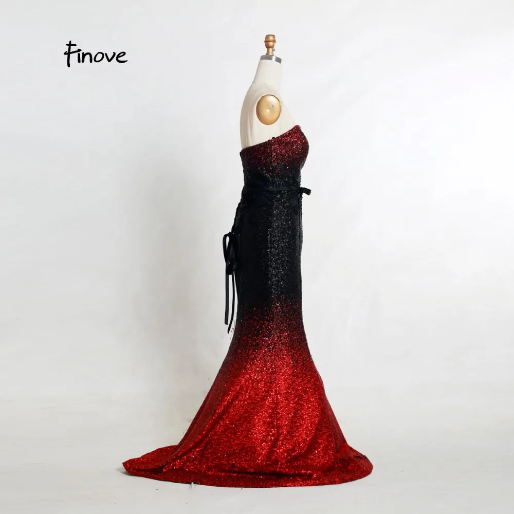 Женское платье с цветочной аппликацией без бретелек блестками|prom dresses|prom dresses