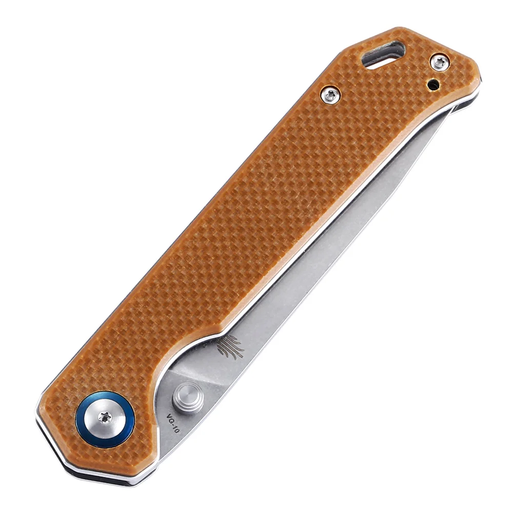 Охотничий нож Kizer bushcraft Begleiter V4458A4, складной карманный нож, незаменимый верхний нож, инструменты для улицы