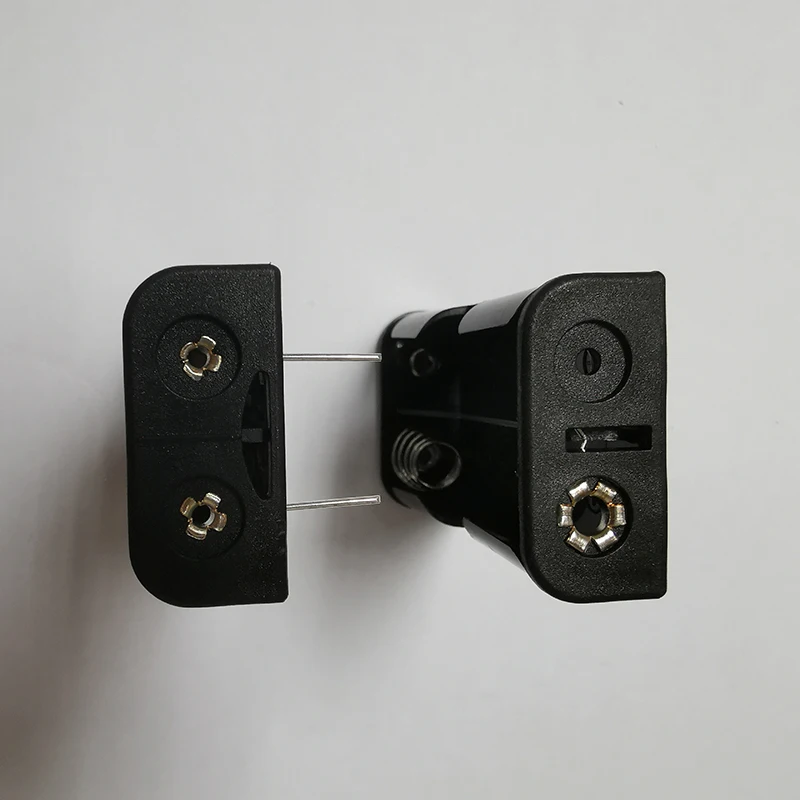 1 шт./лот лидер продаж черный пластиковый контейнер для батарей AA 2x1 5 в держатель