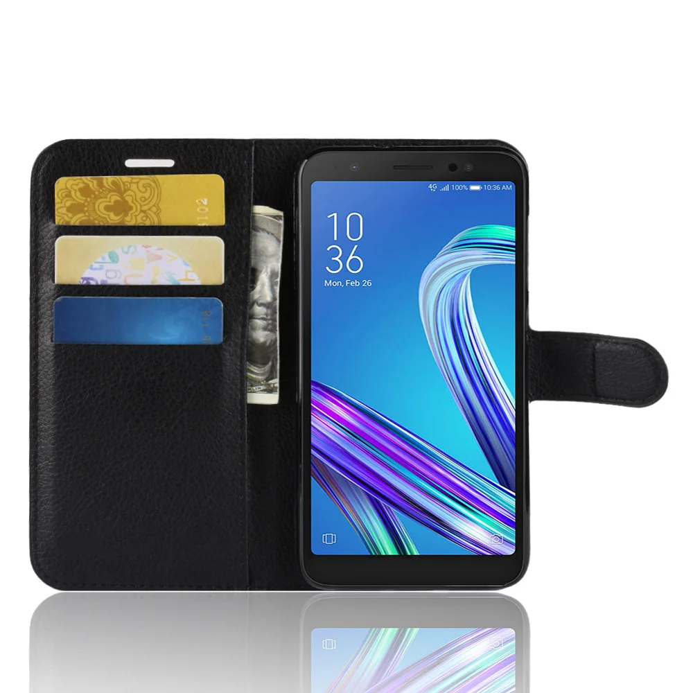 Чехол для телефона ASUS ZenFone V Live V500KL откидная кожаная задняя крышка чехол L1 ZA500KL Coque