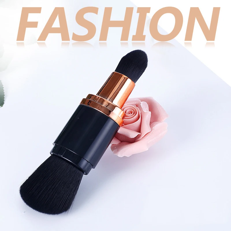 1 шт. Многофункциональный косметический набор со сдвоенной головкой кисти мода