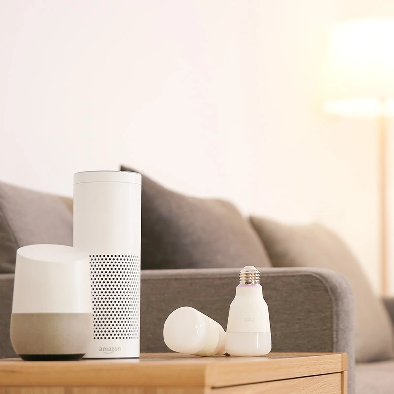 Светодиодная лампа для умного дома Xiaomi Youpin Yeelight RGB E27 800 люмен|Смарт-гаджеты| |