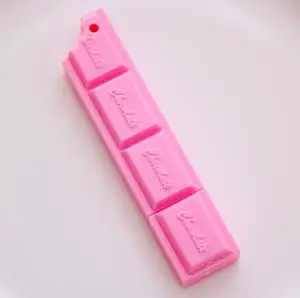 Pink Милая имитация шоколада креативная ручка черная шариковая ручка Личная ручка для рекламного подарка Ручка первичные наградные Канцтовары - Цвет: Pink