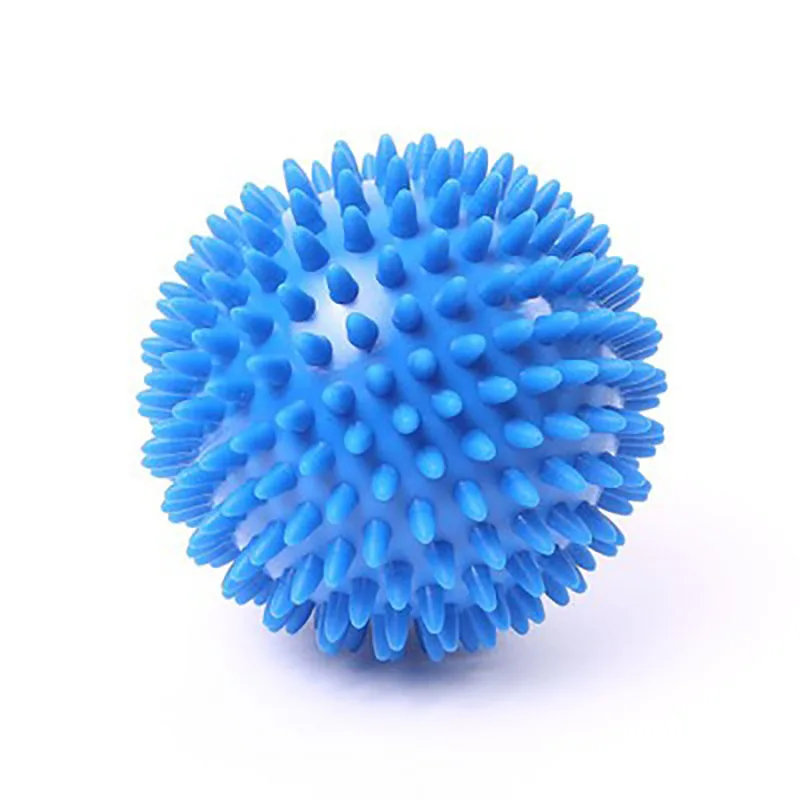 7.5cm6colorFitness ПВХ шарики для массажа рук подошвы Ежик сенсорный хват тренировочный