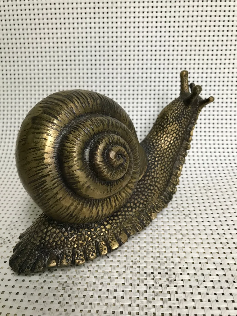 

Chinese hand-made Copper Statue Fengshui Snail Statue statues for decoration Home Decorations