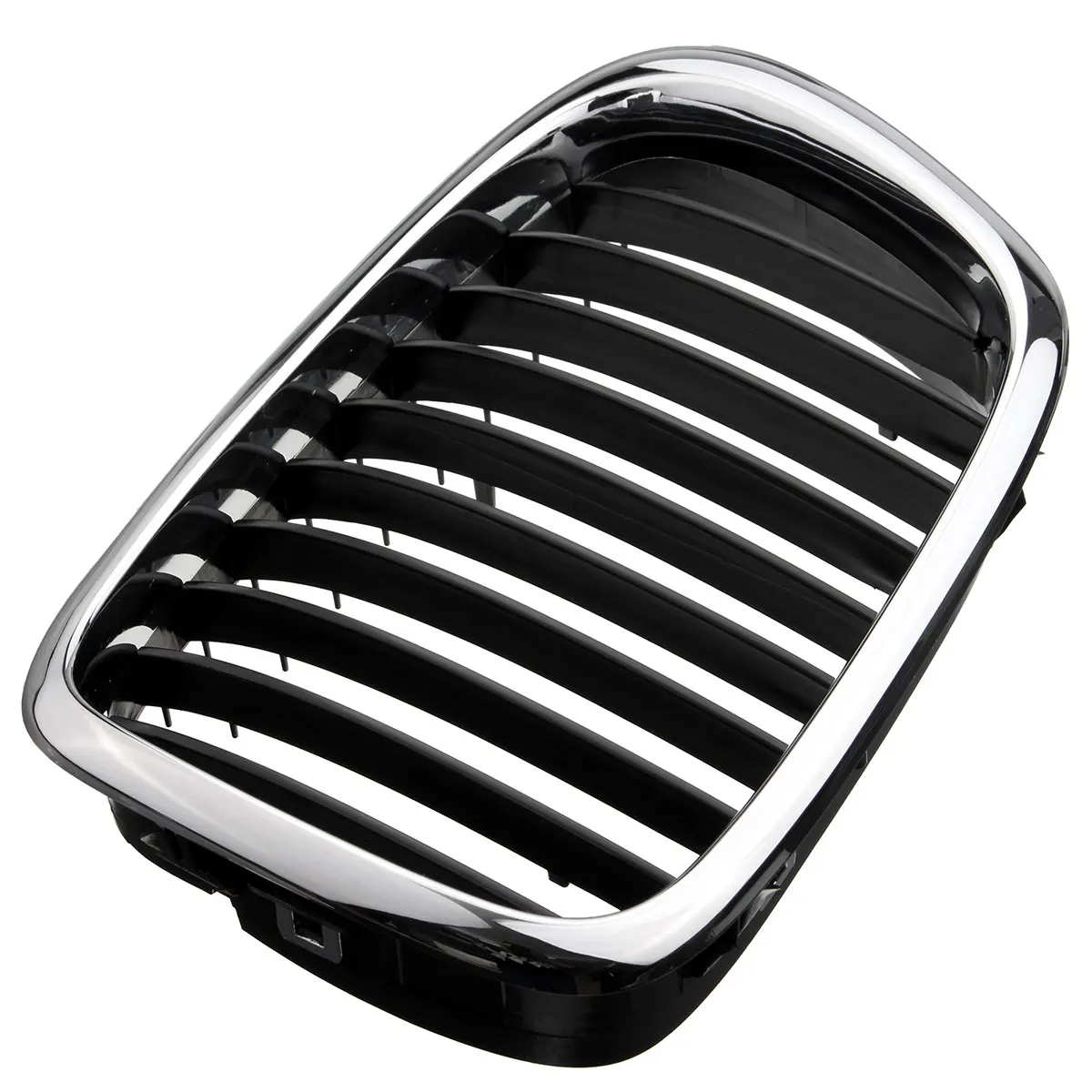 Пара хромированных черных/глянцевых черных передних решеток для почек BMW E39 M5 5