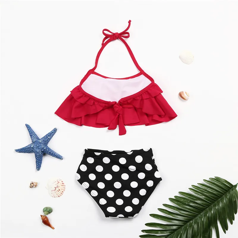 Купальник с рюшами для маленьких девочек 2 шт. 2018|girls ruffle|outfit setruffle girls outfit |
