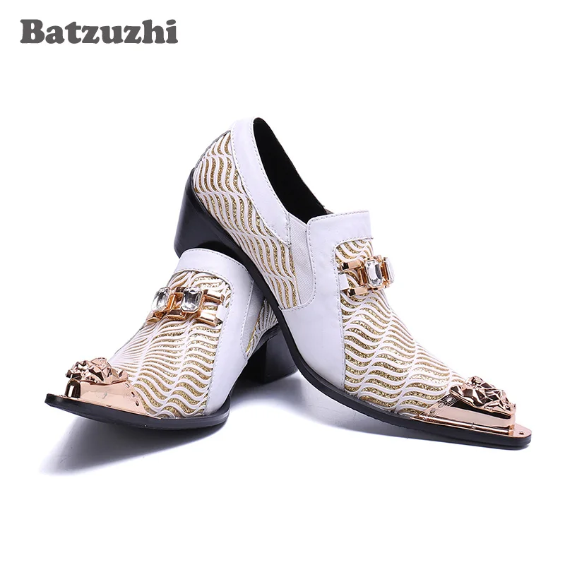 Batzuzhi/Мужская обувь на высоком каблуке 6 5 см Zapatos de Hombre официальная мужская
