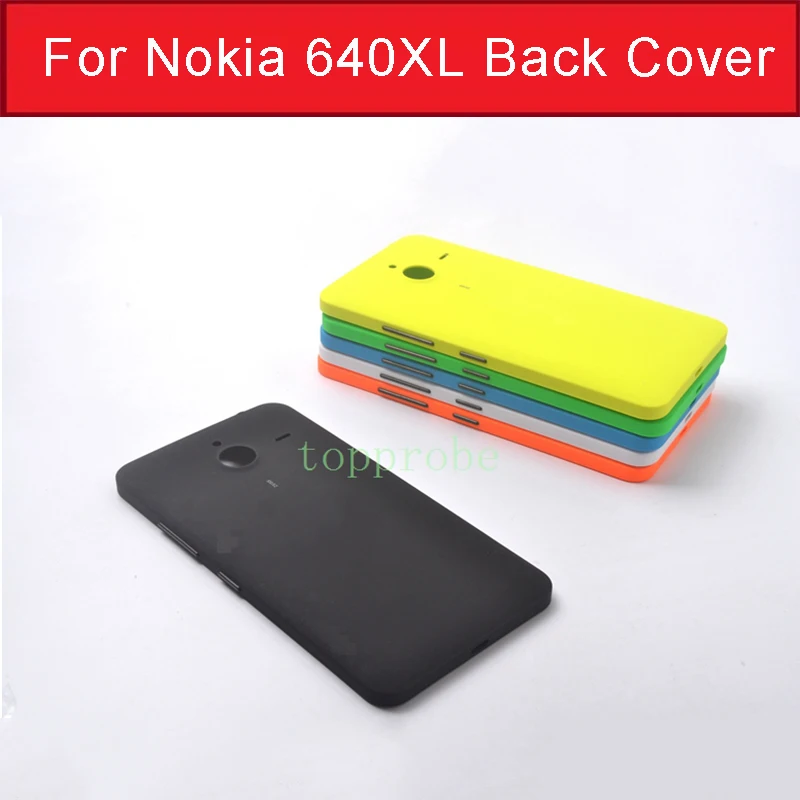 

Genuine Rear cover case for Nokia 640XL battery housing door for Microsoft lumia nokia 640XL back cover case +1pcs film for free