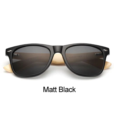 Matt Black Ralferty винтажные бамбуковые солнцезащитные очки мужские золотые оригинальные деревянные солнцезащитные очки для женщин зеркальные Спортивные очки ретро солнцезащитные очки ручной работы - Цвет линз: Matt Black