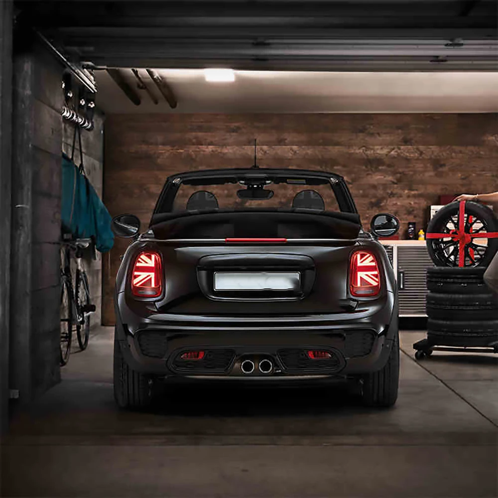 Автомобильный Стайлинг для MINI Cooper F55 F56 F57 задний светильник s 2013-теперь для мини задний светильник DRL+ сигнал поворота+ тормоз+ светодиодные фонари заднего хода