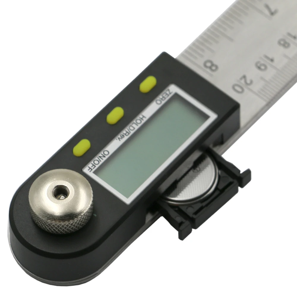 Цифровой угловой транспортир 2 в 1 360 градусов 200 мм|protractor digital|protractor 360protractor angle |