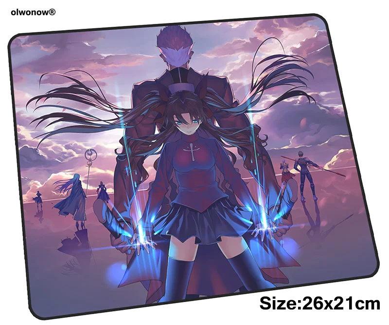 Игровой коврик для мыши Fate Saber 26x21 см большой игровой Новое поступление