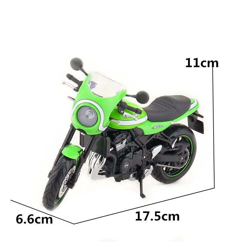 Игрушки Maito 1/12 модели мотоциклов Кавасаки Z900 RS для кафе уличного мотоцикла литья