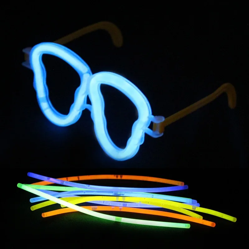 100 шт. 8 &quotМикс свечение палочки светильник ожерелье Вокальный концерт