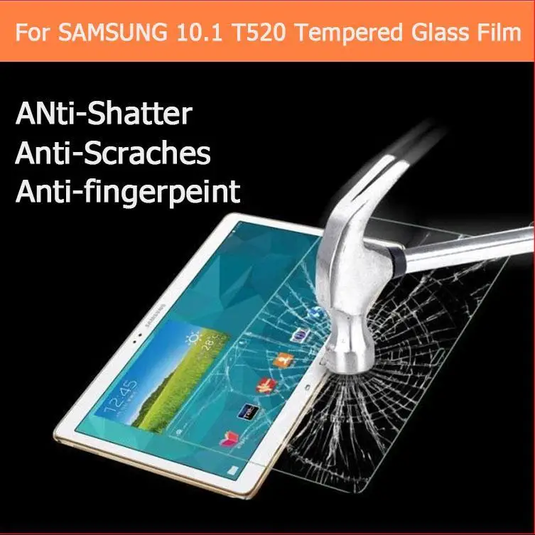 2 X стекло для Samsung Galaxy Tab Pro 10 1 T520 T525 дюймов планшет закаленное Защита экрана 2.5D 9H