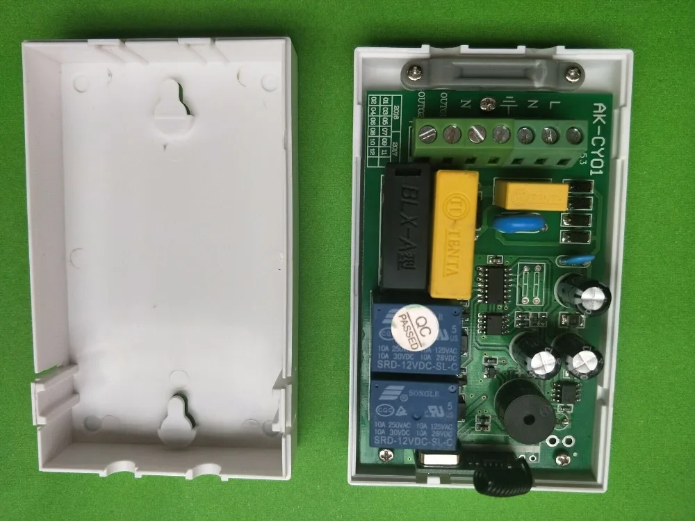 AC 220V 433mhz или 315mhz интеллектуальный цифровой RF беспроводной переключатель системы дистанционного управления для проекционного экрана/двери гаража/жалюзи