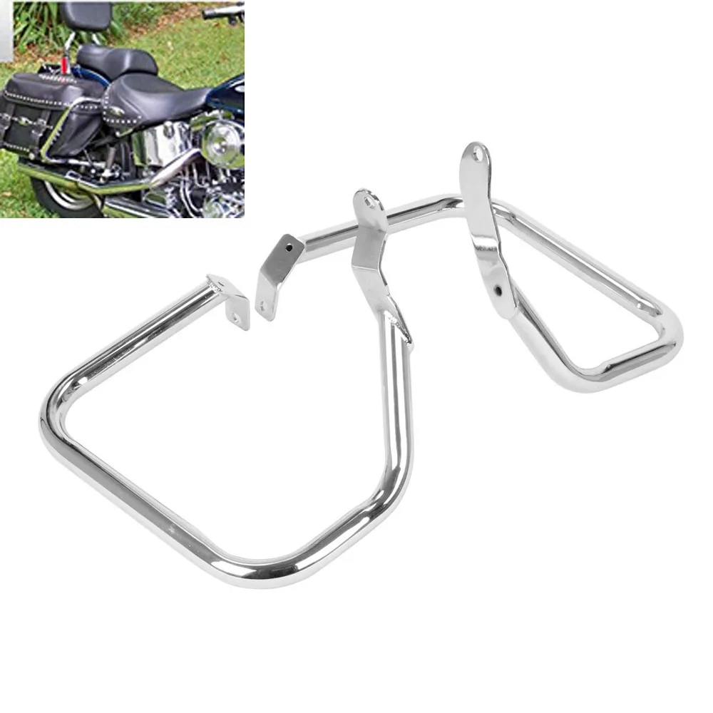 Защитная планка заднего седла для 2000 UP Harley Davidson Softail Heritage Springer 00 17 FLST FLSTC 05 FXST
