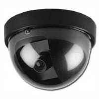 simulated security camera high quality durable fake dome dummy camera with flash led light indoor outdoor